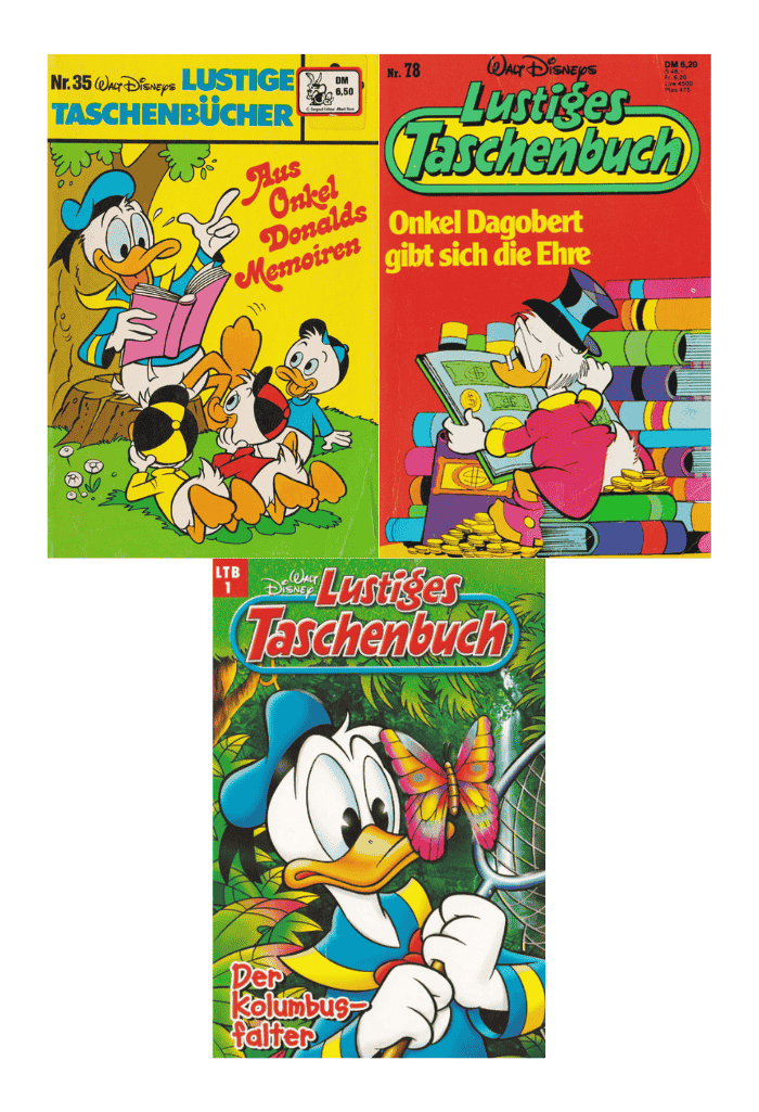 Lustiges Taschenbuch 1-100 - Beispielfoto